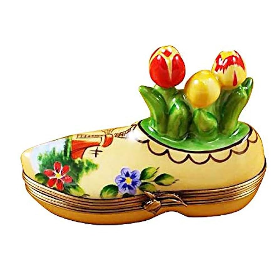 Amazon.co.jp: オランダClog with Tulips – リモージュボックス